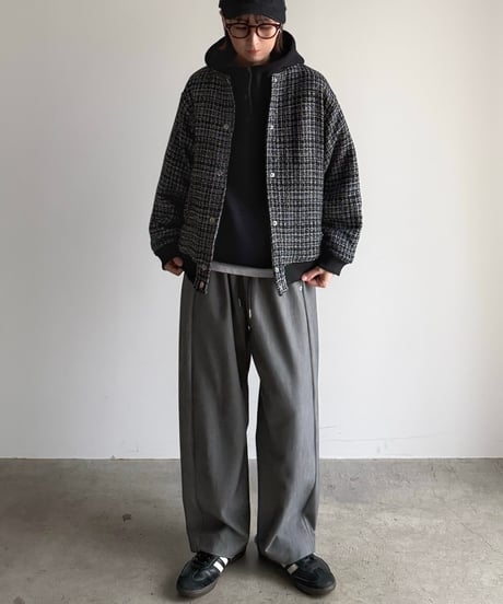 tweed stadium jacket