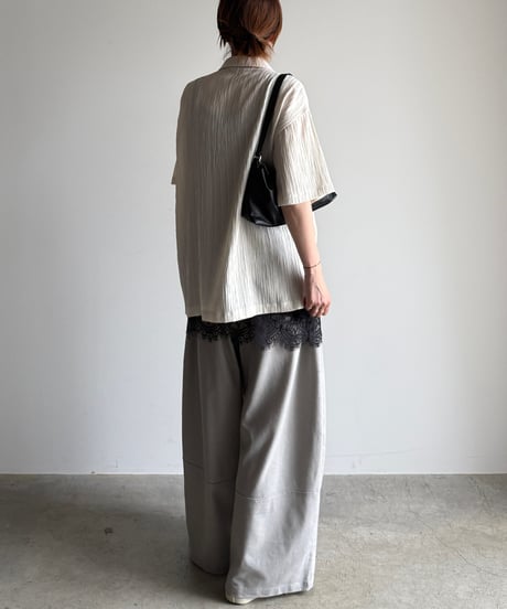 tailored double button shirt