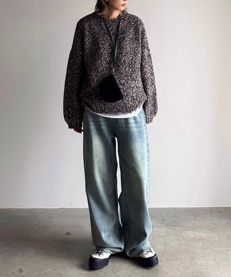 marble color knit