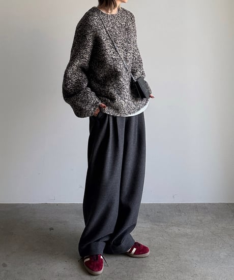 marble color knit