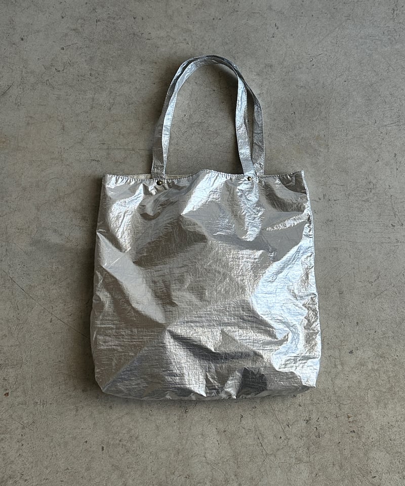 極美品✨BEAURE ムーバルベルトトートBAG　メタリックシルバー トートバッグ #BEAURE #カウレザー #2way #デザイン #シルバー
