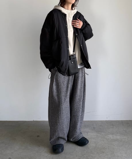 【POPUP】inner cotton light jacket
