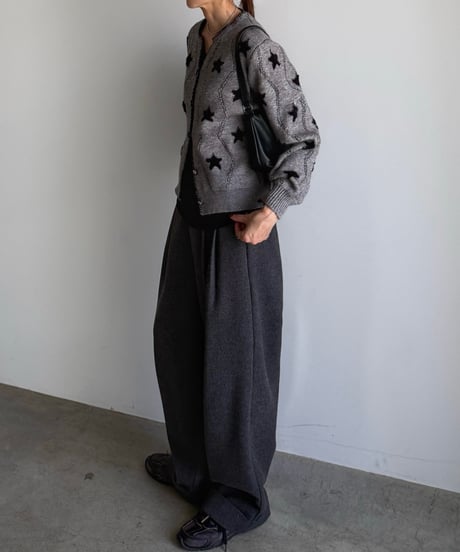 point star cardigan