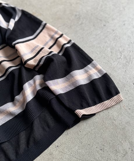 cool touch multi border knit