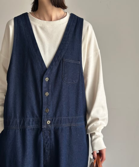long rib sleeve pullover〈plain〉
