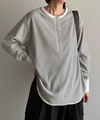 rib henley neck PO