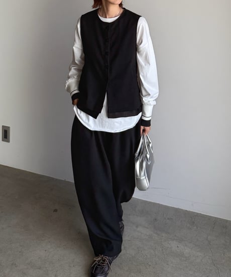 cocoon tweed pants (set up対応)