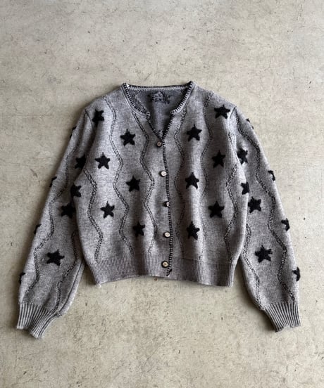 point star cardigan