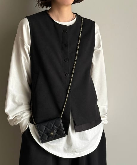 back stitch long t-shirt