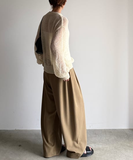 sheer loose knit PO
