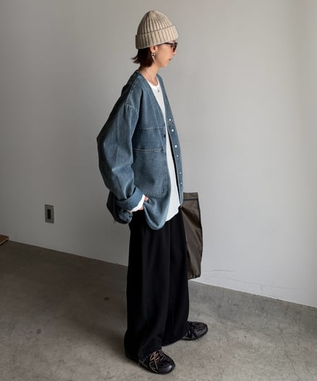 cocoon tweed pants (set up対応)
