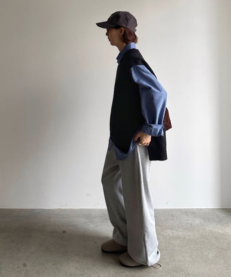 blue check over shirt