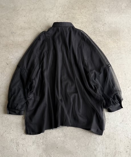 tulle over gauze shirt