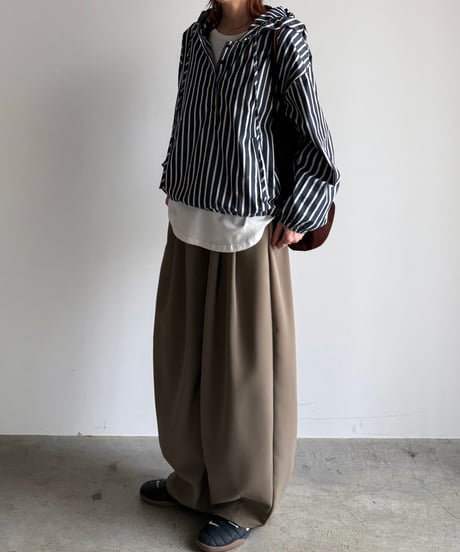 pattern hoody shirt