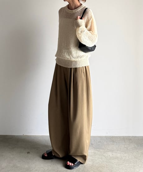 sheer loose knit PO