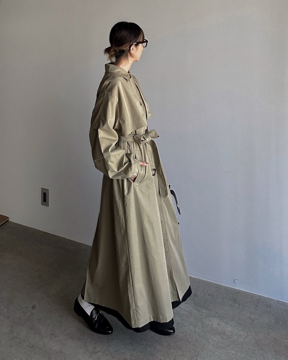 fly york soutien collar coat | ARULLE fly york soutien collar coat | ARULLE