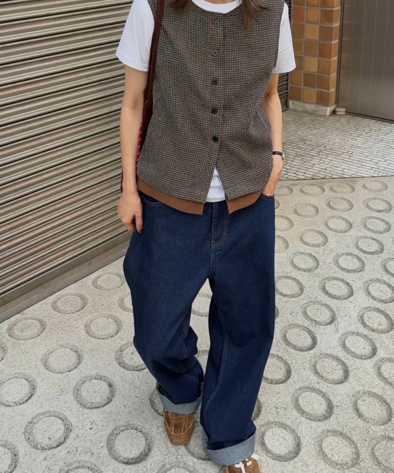 ARULLE urban flow straight denim サイズ３ urban flow straight denim | ARULLE