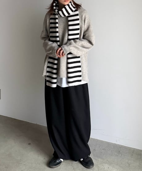 border long muffler