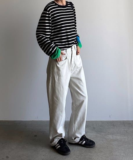 color cuff border cut sew