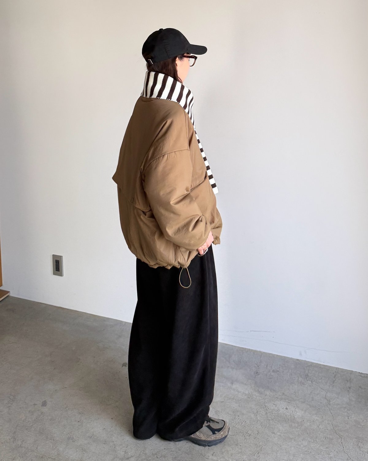 inner cotton light jacket | ARULLE