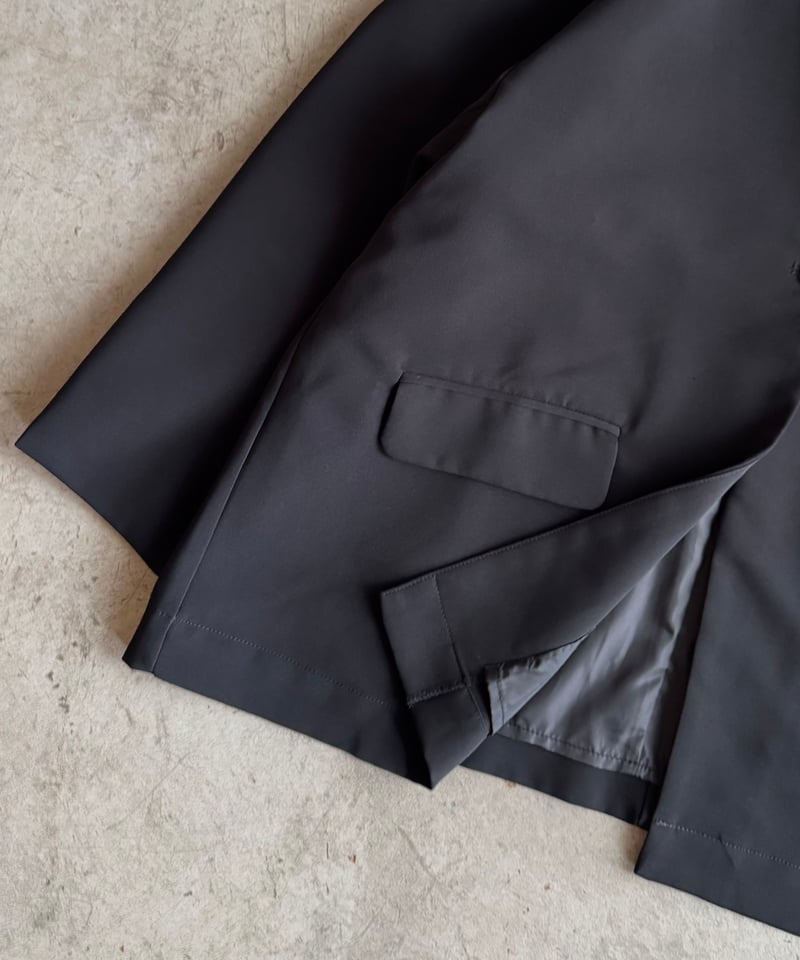 collarless cocoon jacket (set up対応) | ARULLE