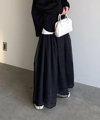 organdy flare skirt