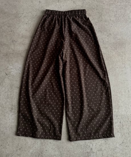 petit flower relax pants
