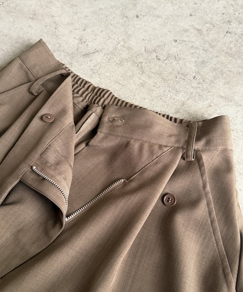 DONDUP US198JF0355UZL4DU533 関税送料込 drape wrap pants | ARULLE