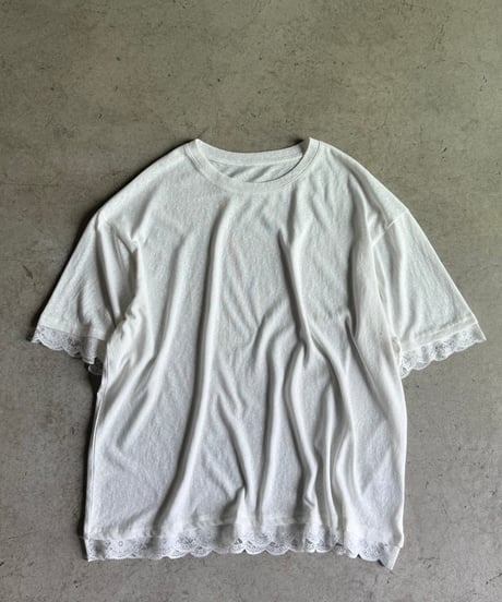 point lace big pullover