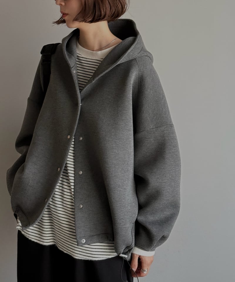 ARULLE フロントスナップダイバーパーカー front snap diver parker | ARULLE