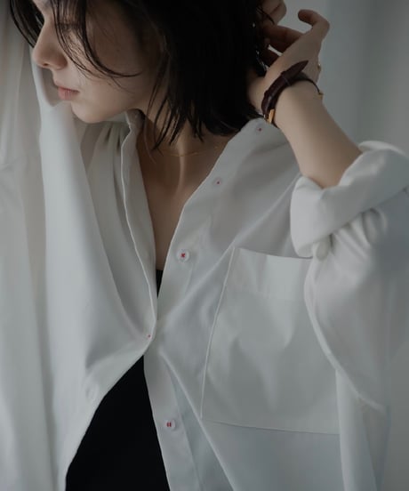 basic easy shirt【一部予約】