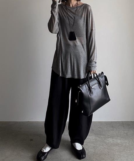 sheer loose cut sew