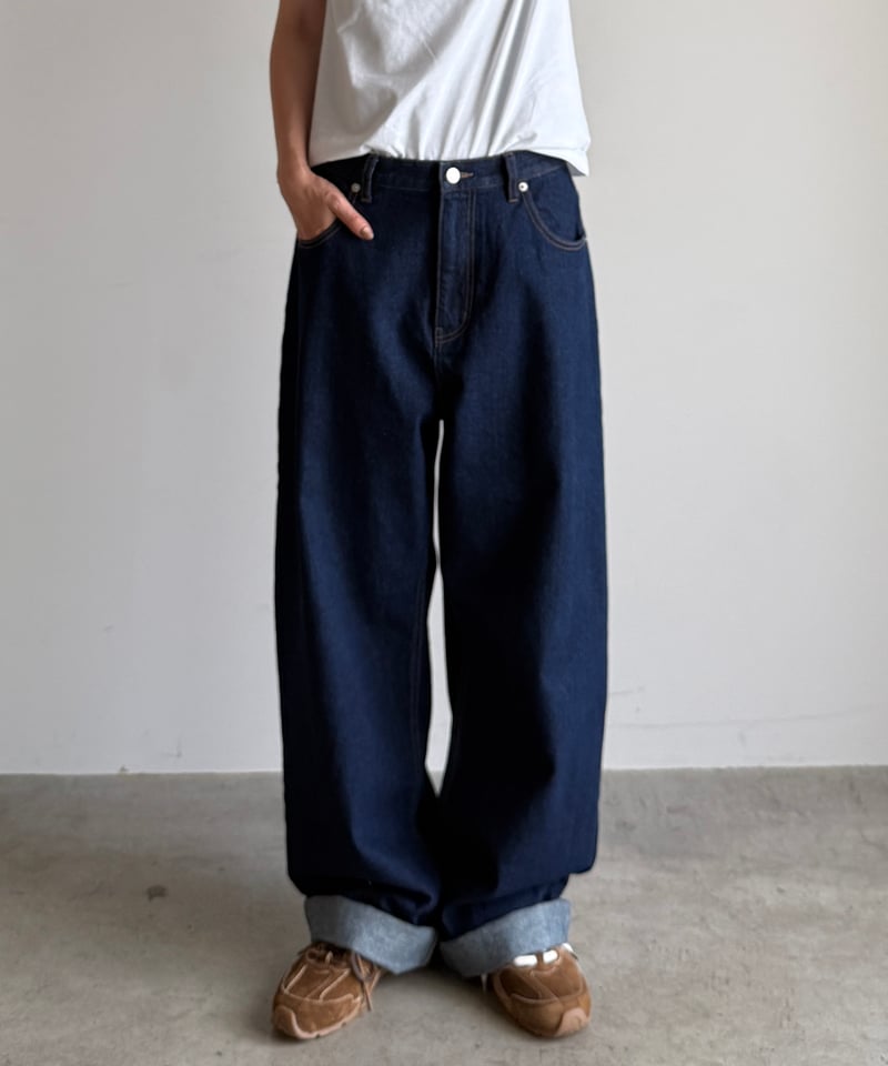 urban flow straight denim | ARULLE