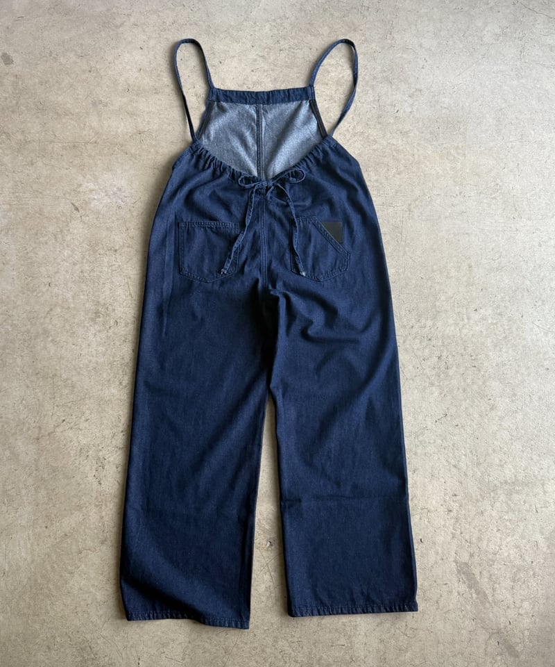 ARULLE ストラップデニムパンツ（デニムサロペット） ARULLE ストラップデニムパンツ（デニムサロペット） strap