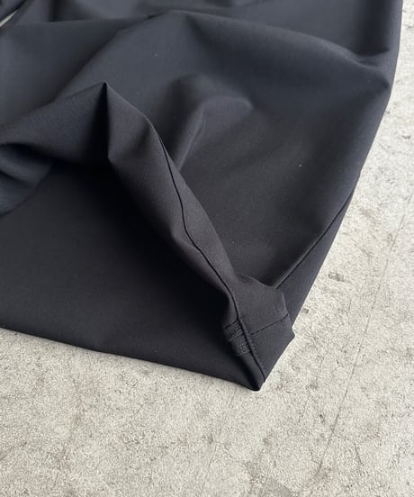tuck wide slacks