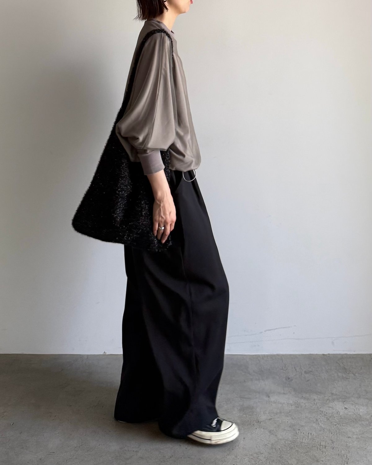 drape wrap pants (set up対応) | ARULLE
