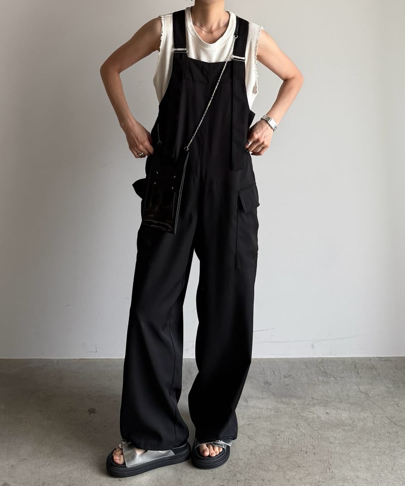 パンツ salopette Orale! サルエル風サロペットパンツ / サロペット