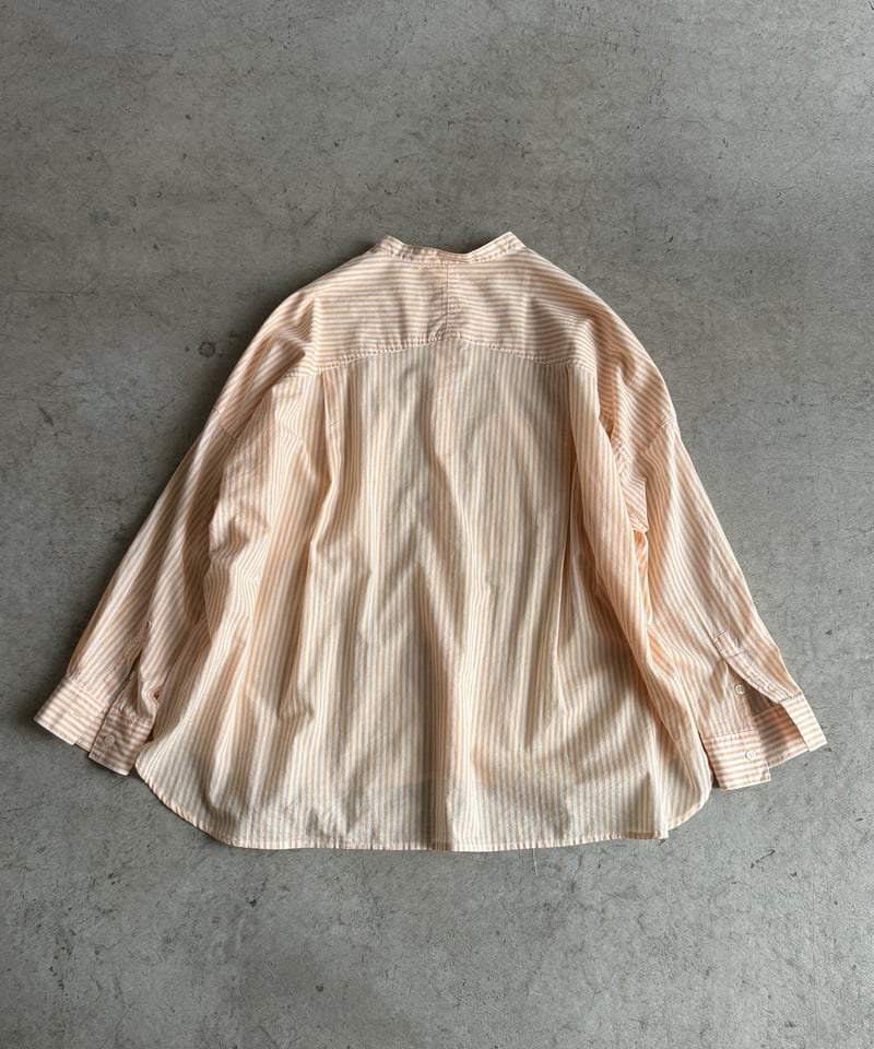 stand collar boyish shirt〈stripe〉【4月中旬〜下旬】 | AR stand collar boyish shirt〈stripe〉【4月中旬〜下旬】 | AR