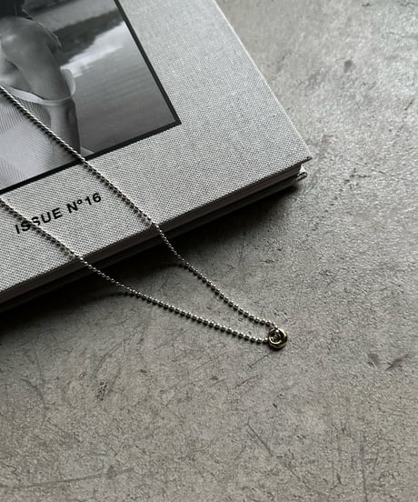 ball chain motif necklace【予約商品】