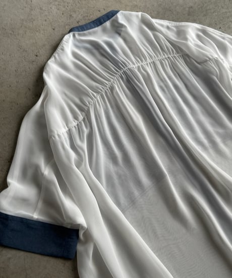dungaree pocket long shirt