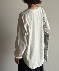 back stitch long t-shirt