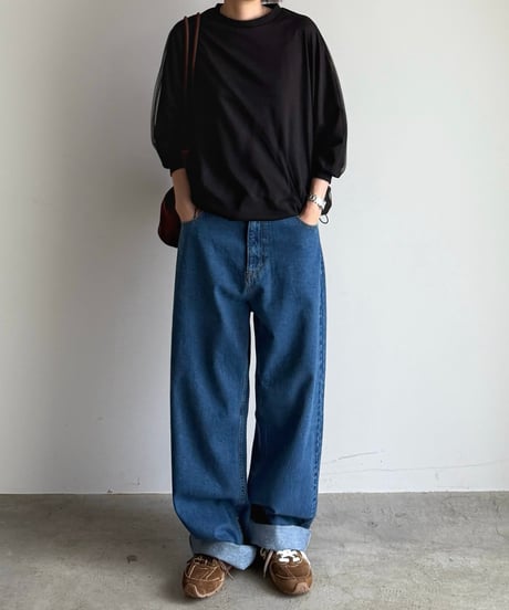 over tulle dolman pullover