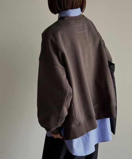 blue pattern shirt