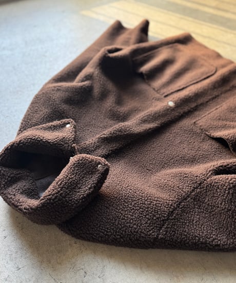reversible mouton coat