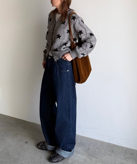 point star cardigan