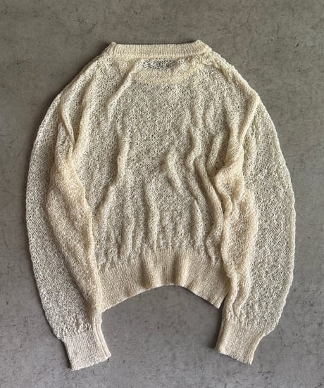 sheer loose knit PO
