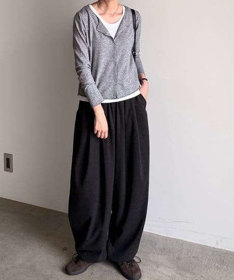 relax cut cardigan