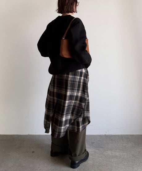 suede one shoulder bag