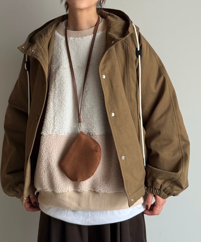 ARULLE inner cotton casual coat 新品未使用 inner cotton casual jacket【予約商品】 | ARULLE