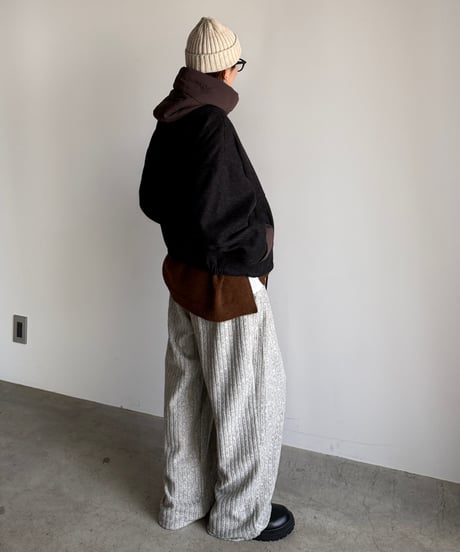 rib stripe easy pants